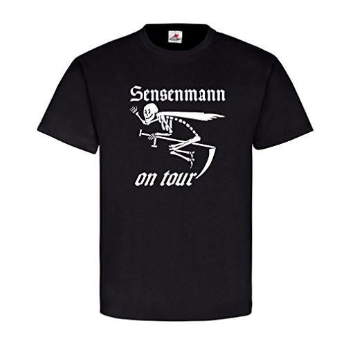 T-shirt gothique Sensemann ample confortable en taille 5XL