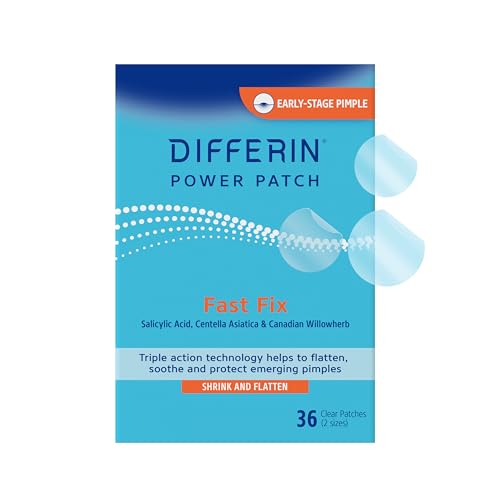 Differin Acne Patches, Pimple Patches for Acne Prone Skin, Formulated