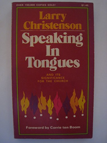 Speaking in Tongues B00L9EB6V8 Book Cover