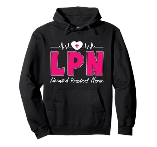 LPN Licensed Practical Nurse Sudadera con Capucha