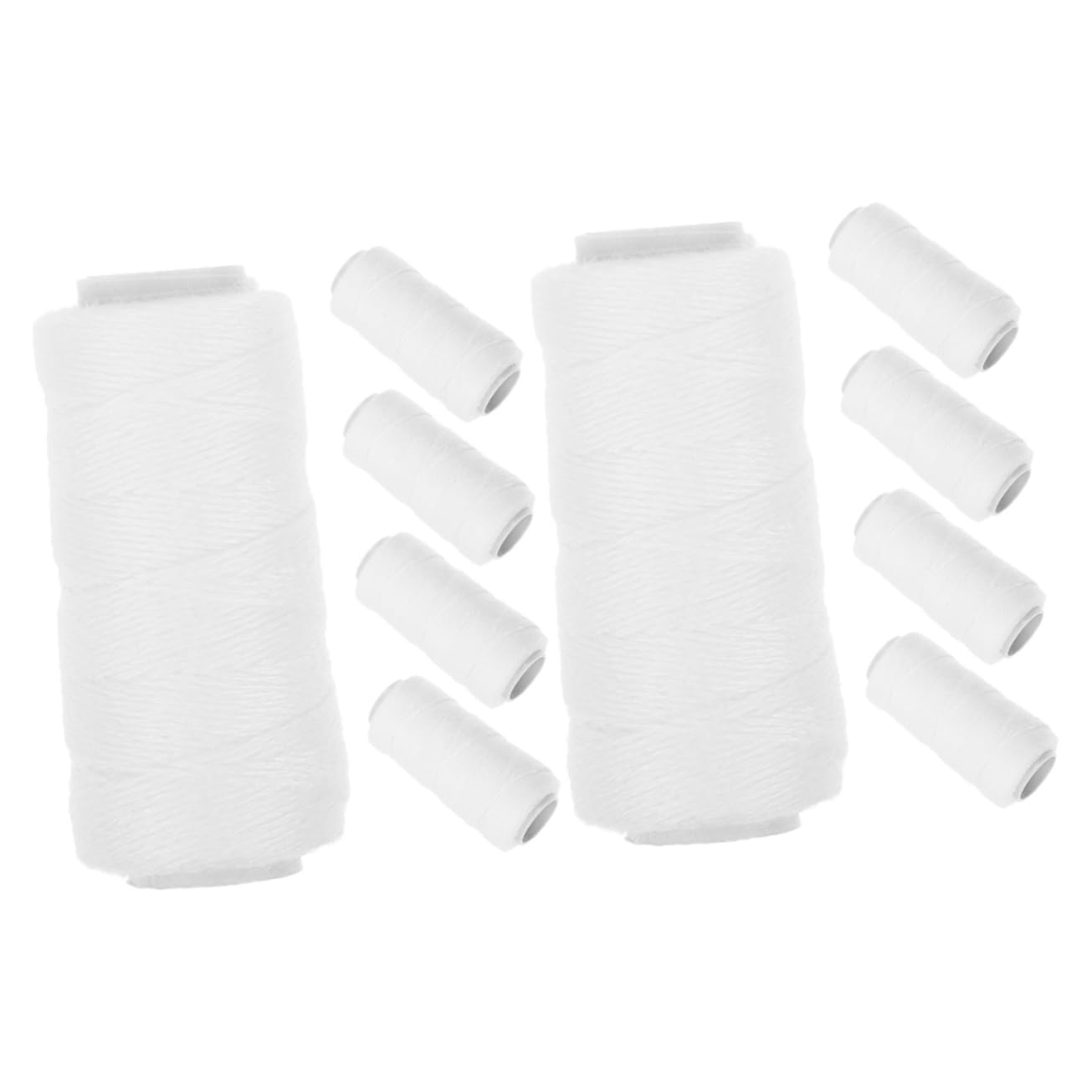 Beatifufu 2sets Facial Hair Removal Thread Eyebrow Threading Tool Soft Cotton Yarn Roll 5rolls*2