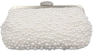 Zarfmiya Clutch Bags Women Purse Ladies Hand Bags Pearl Clutch Bags for Party Wedding Fashion Clutch Bag