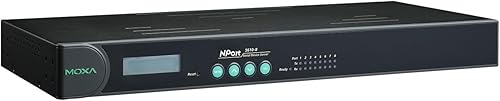 MOXA NPort 5610-8 - Servidor de dispositivos serie de montaje en rack RS-232 de 8 puertos