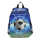 Anantty Kinderrucksack Sport Ball Fußball Kleiner Freund Kindergartenrucksack für 2-6 Jährige Kinder im Kindergarten und Kinderrucksack für die Kita