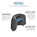 Comply Memory Foam Replacement Earbud Tips for Jaybird X4 | Ultimate Comfort, Secure Fit, Superior Noise Isolation | Black, Medium (3 Pairs)