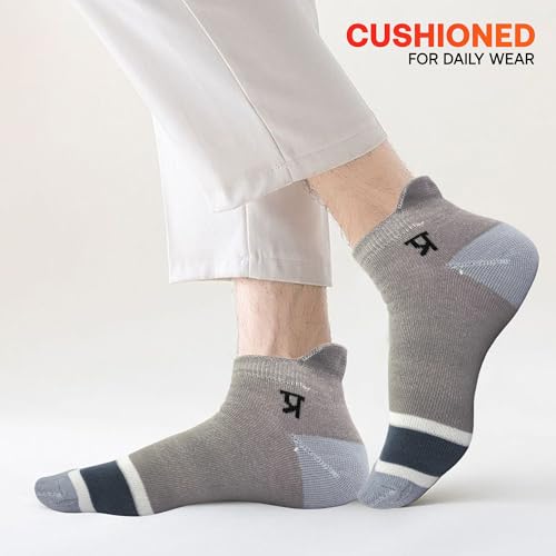 Image of PRASTHAN Sports Unisex Nylon Cotton Ankle Length Socks Made With Breathable Anti Odour & Moisture Absorbent Combed Cotton with a Extra Durable.