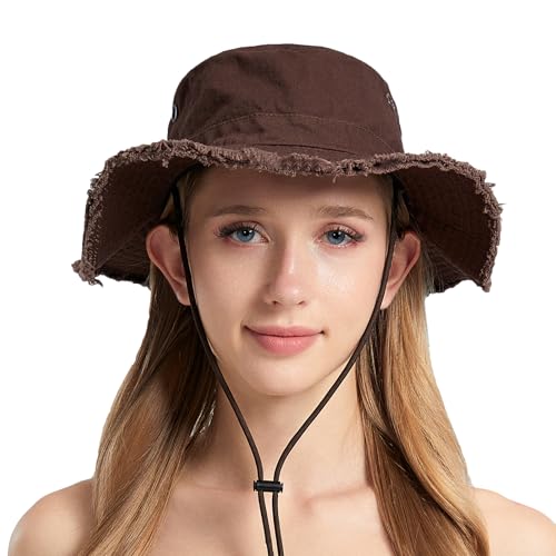 Sombrero de sol unisex tipo bucket Gajaous miniatura 1