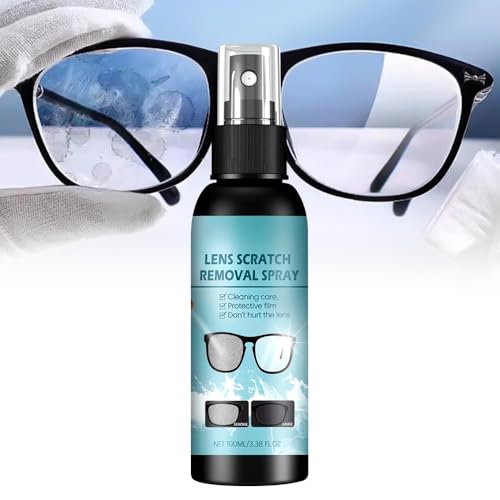 OZDOZD Eye Glass Cleaners Spray, 2025 New Lens Scratch Remover for Eyeglasses, Lens Cleaners Spray for Eye Glasses, Sunglass, Quickly Repair Glass Scratch Removers Cleaning Spray (1)