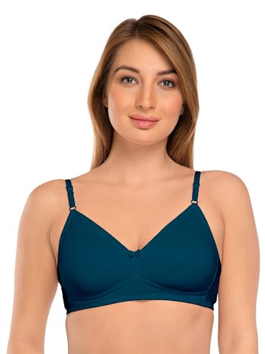 Image of DAISY DEE Women's Girls Cotton Non-Padded Wirefree Seamless Full Coverage Comfortfit Everyday Use T-Shirt Bra - NDSZN