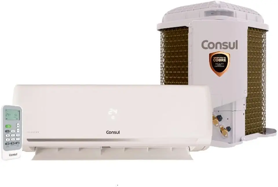 Ar Condicionado Split Inverter Consul Hi Wall 12000 Btus Frio Cbk12ebbna - 220v