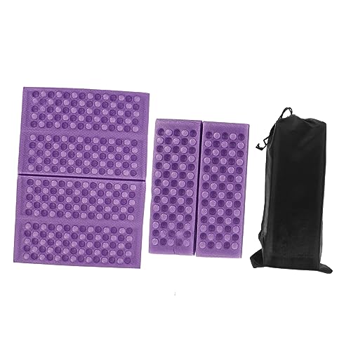 Kisangel 2pcs Folding Seat Cushion Mat for Outdoor Picnic Lightweight Camping Pad Xpe Material Portable Design for Boys and Girls and Pets for Travel and Crawling Activities
