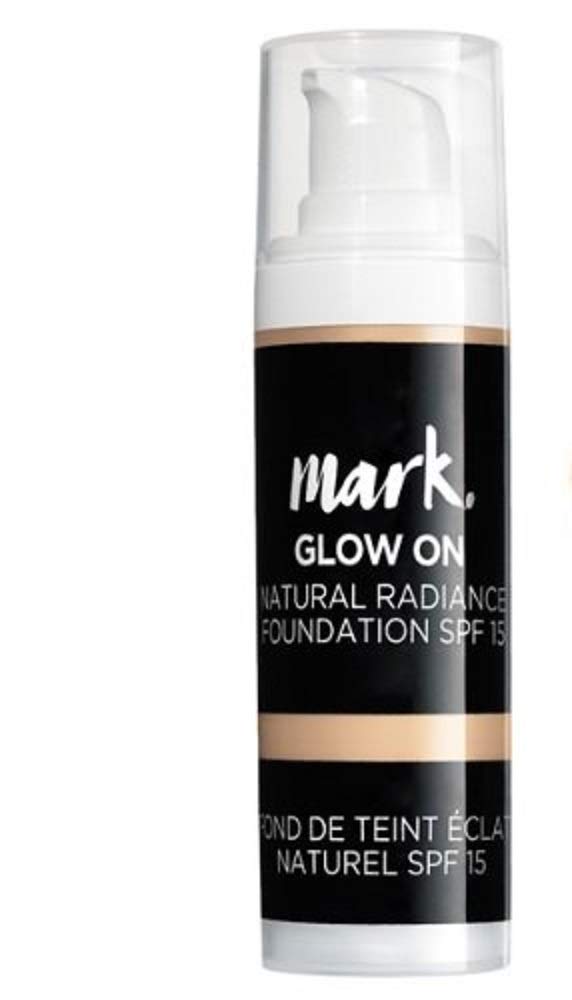 Avon Mark Glow On Natural Radiance Foundation SPF 15 Pure Beige