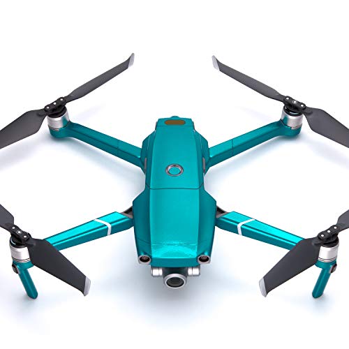 Preisvergleich Produktbild WRAPGRADE Hauptgerät Skin kompatibel mit DJI Mavic2 (Caribbean Blue)