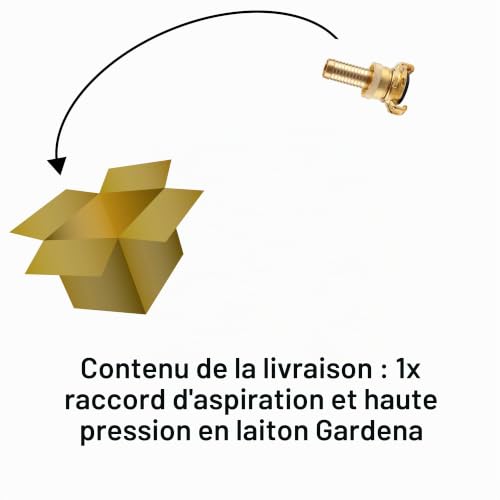 Gardena Raccord Aspiration 1 14 - vue 5