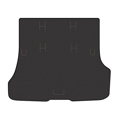 Hotfield 日産 互換品 新型 セレナ C28系 e-POWER トランクマット ラゲッジマット 2WD カーボンファイバー調 防水