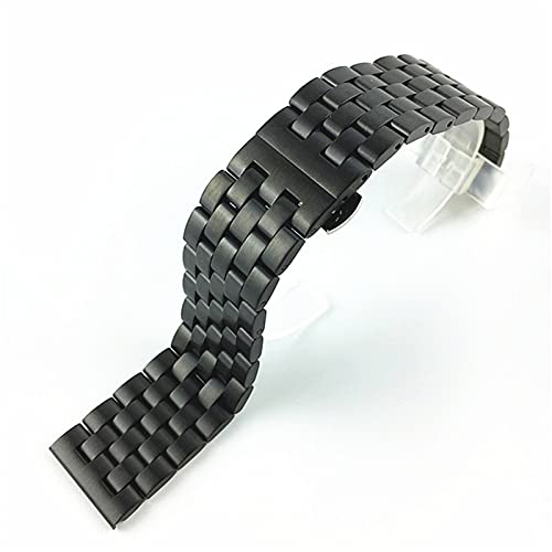 Correa de reloj para hombre y mujer en acero sólido ideal para ocasiones formales y oficina