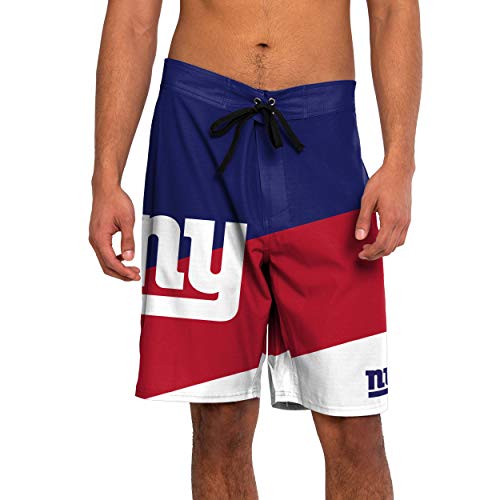 Image of FOCO Mens NFL Team Logo Color Dive Swim Boardshorts