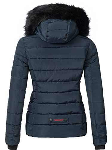 Navahoo Damen Winterjacke Miamor Blau Gr. XL