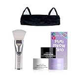 I DEW CARE Mini Meow Trio + Black Cat Headband + Soft Silicone Face Mask Brush Bundle