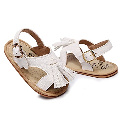 Tassels Open Shoes For 324M Summer Walkers Toddler Girls Toe Shoes Flat Boys Sandals First Infant Baby Kids Natives3