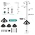 Bird Feeding Station Kit Bird Feeder Pole Wild Bird Feeder Kit with Squirrel Baffle and Suet Cage Mesh Tray Fruit Hook Double W Hook for Attracting Wild Birds