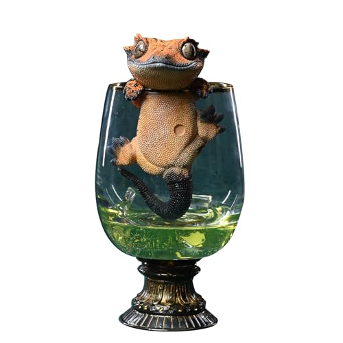 Gecko Eyelash statuette AMITD durable aux détails intricés faits main - 2