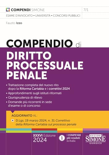 Compendio di Diritto Processuale Penale