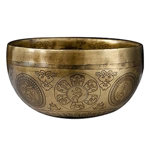 Koperen kom Tibetaanse Klankschaal Meditatie Geluidsschaal Handgemaakte Carving Sound Therapy Bowl Carving Bowl Yoga Meditatie Bowl voor genezing Schaal