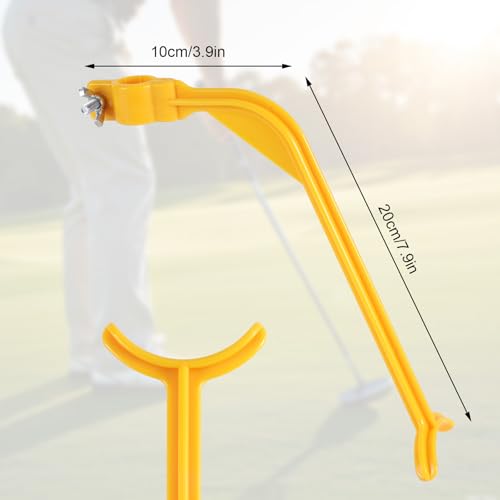 BOXOB 2 Pcs Golf Training Wrist Hinge Aids, Correcting Sport Trainer Tool for Beginner Golfers Gifts Swing Arm Posture Accessories Equipment Supplies