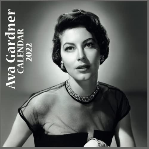 2022 Calendar 8.5"x8.5", Ava Gardner: Ava Gardner Official 2022 Calendar,