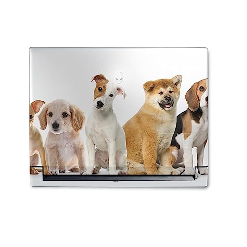 Image of MightySkins Skin Compatible with Alienware M18 R1 (2023) Full Wrap Kit - Puppy Posse | Protective, Durable, and Unique Vinyl Decal wrap Cover | Easy to Apply & Change Styles | Made in The USA