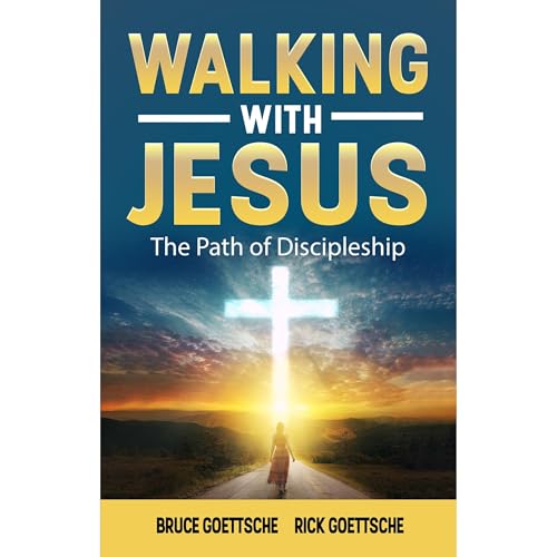 Walking with Jesus: The Path of Discipleship Audiolibro Por BRUCE GOETTSCHE, Richard Goettsche arte de portada