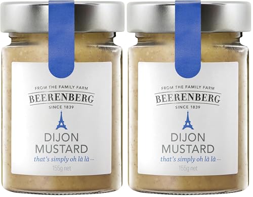 Beerenberg Dijon Mustard 155g (Pack of 2)