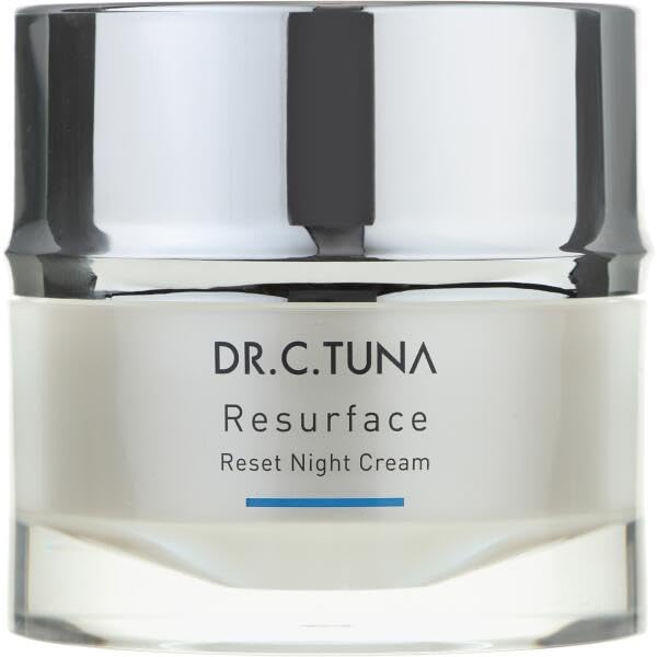FARMASi Resurface Reset Night Cream 50 ml / 1.7 fl Oz – Retinol & Vitamin C Night Moisturizer for Firming Glow & Radiance – Deep Hydration Overnight Facial Cream for All Skin Types