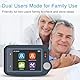 ViATOM EKG Monitor, mobile tragbare EKG Geräte, Bluetooth-Herzüberwachungsgerät mit iOS & Android App, 30s/60s/5min Aufzeichnung, Smartphone & PC, Persönlich tragbar Tracker für Herzgesundheit