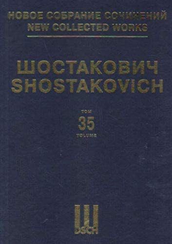 New collected works of Dmitri Shostakovich. Vol. 35. Festive Overture. Op. 96. Overture on Russian and Kirghiz Folk Songs. Op. 115. Score.