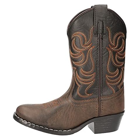 Smoky Mountain Boys' Snake Print Cowboy Boots Cover