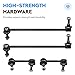 Front Lower Control Arm with Ball Joint Assembly + Front Rear Sway Bar Links for Nissan Murano 2003 2004 2005 2006 2007, Suspension Kit K620558 K620559 K80255 K80256 K80465 K80466-6pc Set