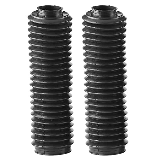 POFET 1 par de polainas de goma para horquilla delantera de motocicleta, cubierta protectora para botas de goma para CQR ATV Dirt Bike