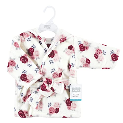 Image of Hudson Baby Unisex Baby Plush Animal Face Bathrobe