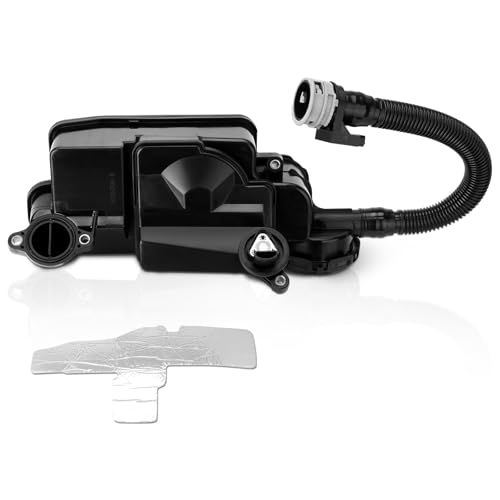 Engine Oil Separator Assembly Compatible with Ford F250 F350 F450 F550 2011 2012 2013 2014 2015 2016...