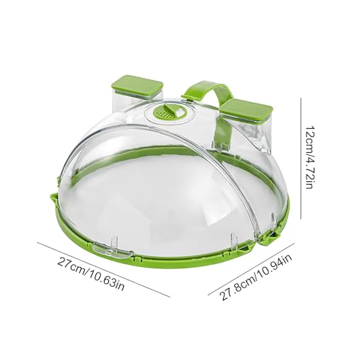 Couvercle micro-ondes pliable et transparent avec fonction cuiseur vapeur - 3