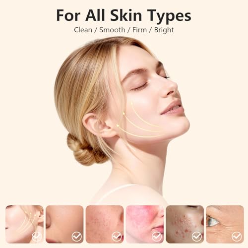 Image of 4-Color Red Light Therapy for Face, 400 LED Red Light Therapy Mask with Timing Function, Portable Led Face Mask Light Therapy for Home & Travel