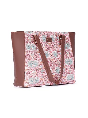 Image of ZOUK Women's Handcrafted Side Tote Bag and Handbag for Office and College