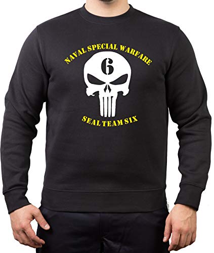 Feuer1 Sweat Black, Navy Seal Team SIX