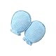 KIDDLETOWN Schlafanzug Baby, Baby Schlafstrampler 3er Pack, Baby Pyjam mit Hut und Handschuhe, Babyschlafanzug Baumwolle, Pyjamas Langarm Strampler 0-3 Monate Schlafoverall Baby für Mädchen und Jungen