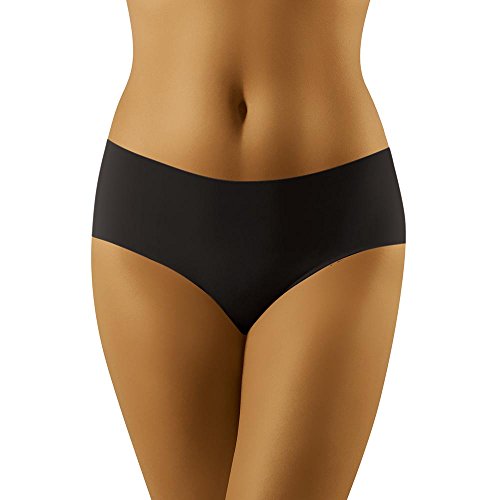 Wolbar Femmes Mini-Slips WB67, Noir,S