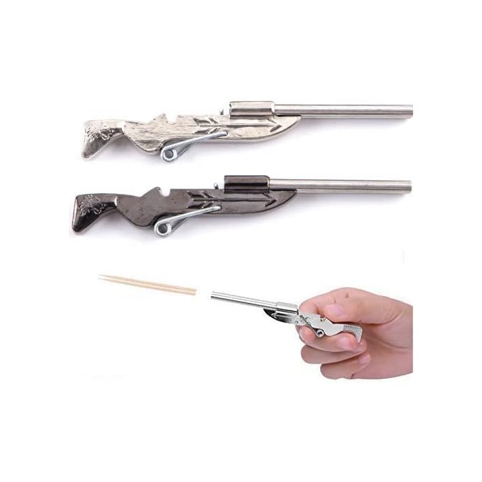 Buy Toothpick Gun for Ages 18 & Up Only Mini DoubleBarrel