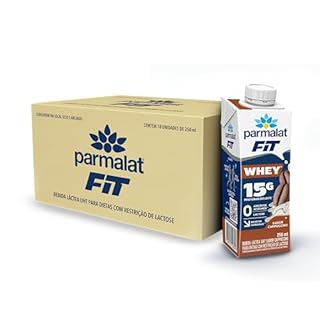 Parmalat Fit Bebida Proteica Cappuccino 15g de Proteína 250mL – 18 Unidades