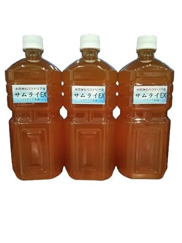 【バクテリア本舗】PSB強化型「サムライEX」 水質浄化複合バクテリア液 (3L)